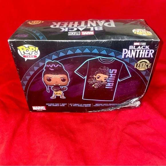 Funko Pop Black Panther ‘Shuri’ Shirt & Funko Set (XL) - Picture 2 of 2